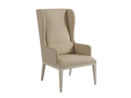 Seacliff Upholstered Host Wing Chair