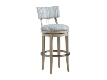 Cliffside Swivel Upholstered Bar Stool