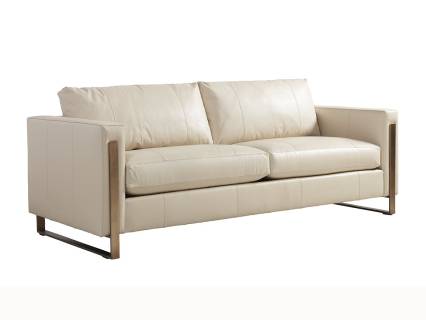 Nob Hill Leather Sofa