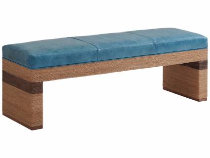 Rosemead Leather Bench