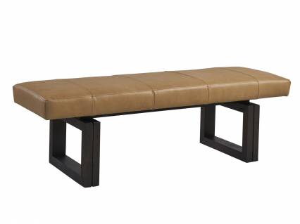 Luxor Leather Bench