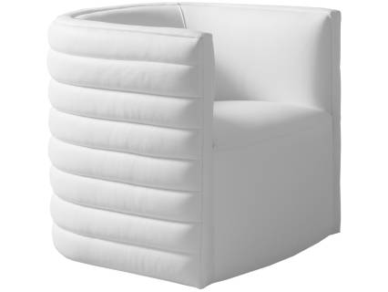 Audrey Leather Swivel Chair