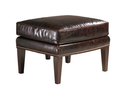 Marissa Leather Ottoman