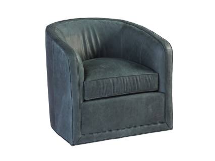 Colton Leather Swivel Chair