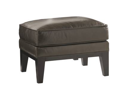 Giovanni Leather Ottoman