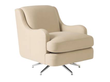 Viento Leather Swivel Chair