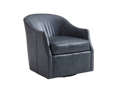 Escala Leather Swivel Chair