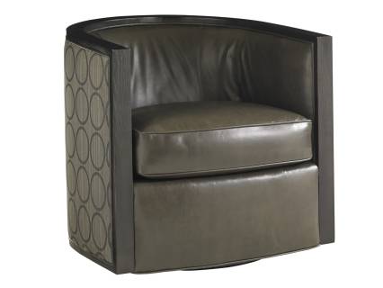 Palermo Leather Swivel Chair