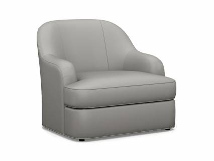 Alta Vista Leather Swivel Chair