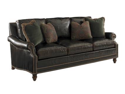 Shoal Creek Leather Sofa