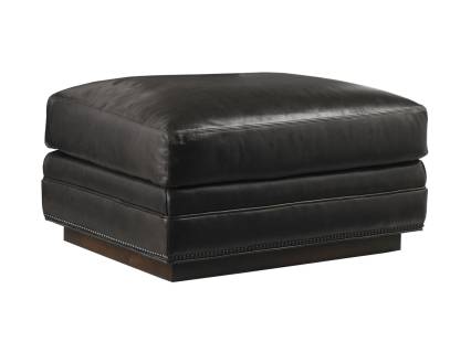 Balance Leather Ottoman