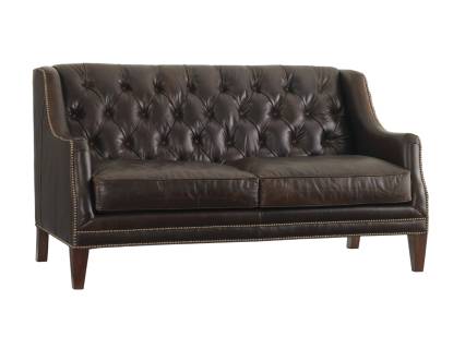 Sloane Leather Settee