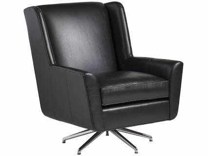 Chastain Leather Swivel Chair