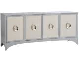 Newbury Park Raffia Media Console
