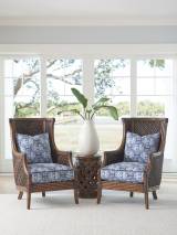 Hibiscus Round Accent Table