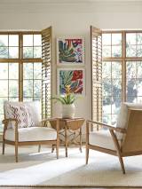 Palm Island Drop-Leaf Accent Table