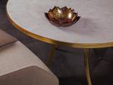 Crystal Stone Round Dining Table