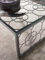 Honeycomb Rectangular Cocktail Table