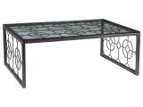 Honeycomb Rectangular Cocktail Table
