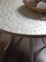 Capiz Round Dining Table