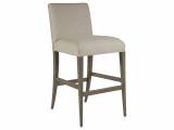 Madox Upholstered Low Back Bar Stool