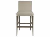 Madox Upholstered Low Back Bar Stool