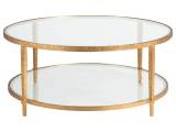 Claret Round Cocktail Table