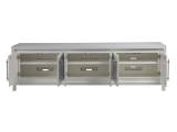 Elation White Long Media Console