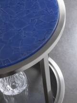 Ultramarine Round End Table