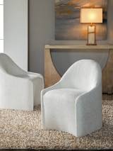 Carly Dining Chair With Casters