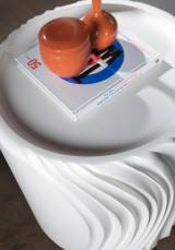 Volante Round Drum End Table