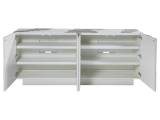 Contango White Media Console
