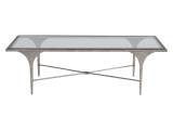 Porto Silver Rectangular Cocktail Table