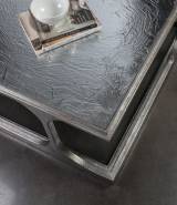 Bond Street Silver Square Cocktail Table