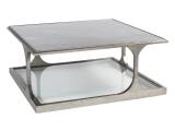 Bond Street Silver Square Cocktail Table