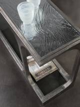 Bond Street Silver Sofa Table