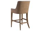 Simpatico Woven Back Bar Stool