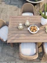 Teak Rectangular Dining Table