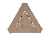 Triangular End Table