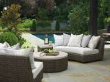 Curved Sectional Armless Sofa