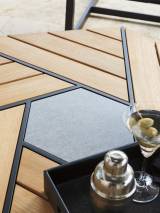 Hexagonal Cocktail Table