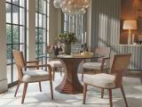 Serrano Custom Woven Side Chair