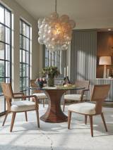 Cabrillo 54 Glass Top Dining Table