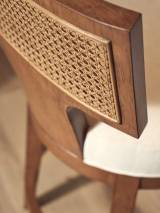 Calavera Custom Woven Swivel Counter Stool