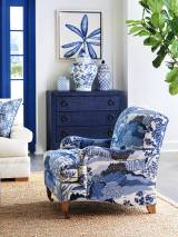 Sydney Chair With Brass Casters