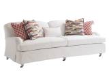 Athos Tight Back Sofa W/Pewter