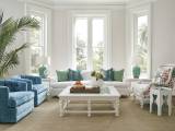 Athos Sofa W/ Pewter Casters