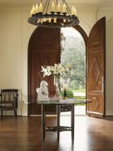 Sugar And Lace Dining Table With 60 Inch Glass Top