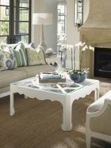 Cassava Cocktail Table With Glass Insert