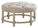 Hanover Tufted Top Ottoman